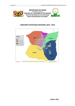 Annuaire Statistique Régional