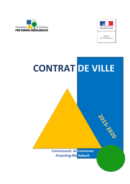 Contrat De Ville Communaute De COMMUNES DE FREYMING-MERLEBACH