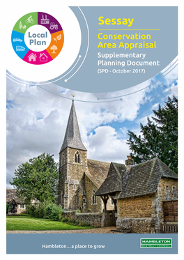 Sessay Conservation Area Appraisal - Supplementary Planning Document Contents