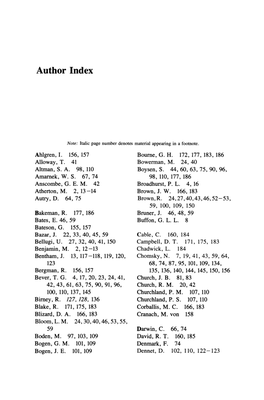 Author Index