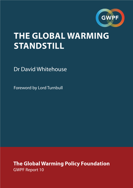 The Global Warming Standstill