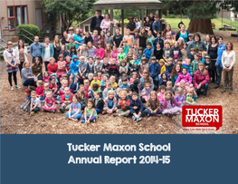 Tucker Maxon School Annual Report 2014-15
