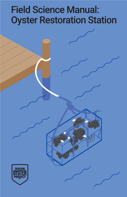 Field Science Manual: Oyster Restoration Station.Pdf