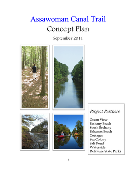 Assawoman Canal Trail Concept Plan September 2011