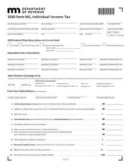 Form M1, Individual Income Tax