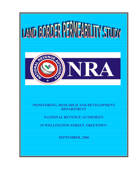 Land Border Permeability Study