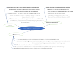 Historical Background of Indian Constitution