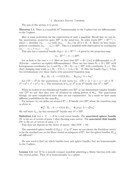 1. Milnor's Exotic 7-Sphere the Aim of This Section Is to Prove: Theorem 1.1