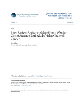 Wonder City of Ancient Cambodia by Helen Churchill Candee Ravy S