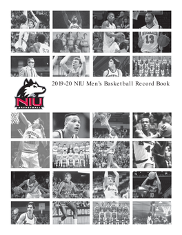 2019-20 NIU Men's Basketball Record Book.Indd