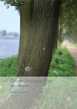 Groen Structuur Plan Gemeente Stichtse Vecht