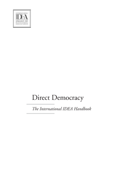 Direct Democracy