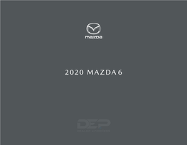 Mazda 2020 Mazda6 Brochure