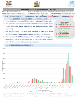 Outbreak Situation Report 146 | 19 February 2021