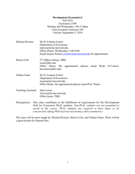 2390 Syllabus Fall 2014 Sep 5 2014