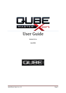 Qubemaster Xport Ver