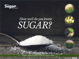 How Well Do You Know SUGAR?