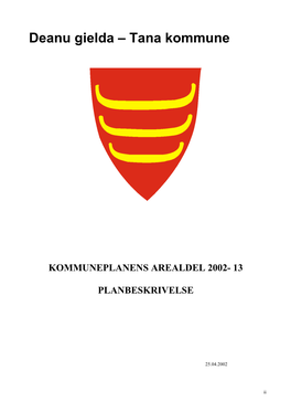 Planbeskrivelse