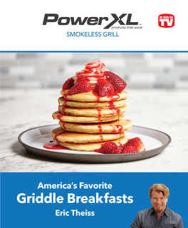 Powerxl Smokeless Grill Griddle Recipe Book