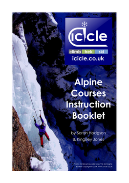 Alpine Courses Instruction Booklet