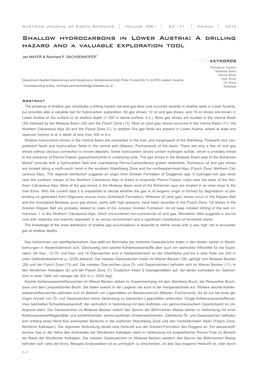 Shallow Hydrocarbons in Lower Austria: a Drilling Hazard and a Valuable Exploration Tool______