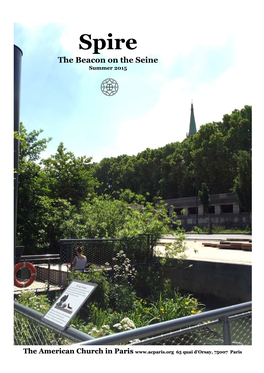 Spire the Beacon on the Seine Summer 2015