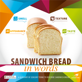 SANDWICH BREAD in Words