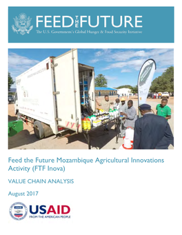 Feed the Future Mozambique Agricultural Innovations Activity (FTF Inova)