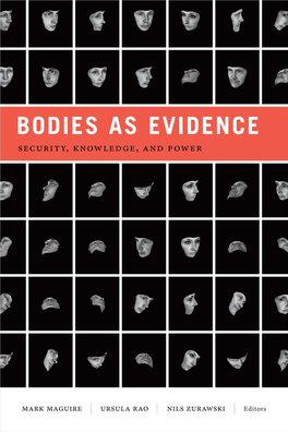 Bodies As Evidence Global Insecurities