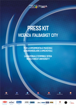 Press Kit Vicenza Italbasket City