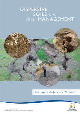 Dispersive Soils and Their Management Are Not Adequately Addressed in Planning Schemes, Building Codes Or the Development Approval Process