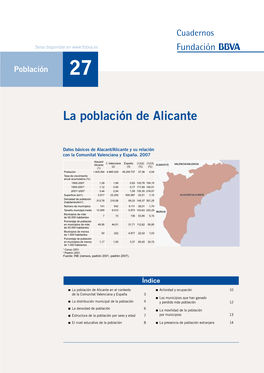 La Población De Alicante