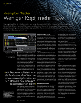 Weniger Kopf, Mehr Flow