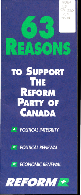 Reform Party of Canada