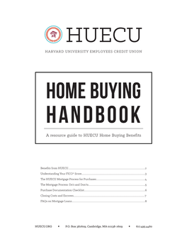 A Resource Guide to HUECU Home Buying Benefits