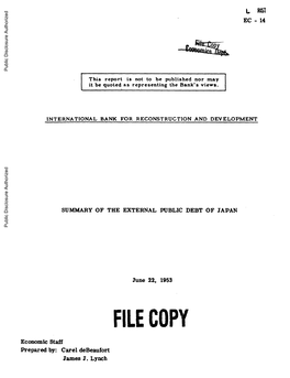 World Bank Document