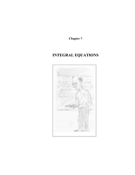 Integral Equations