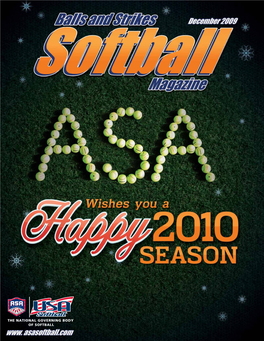 Softballmagazine Output On: October 28, 2009 4:14 PM Low-Resolution PDF - NOT for PRINT