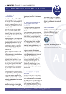 AICO Newsletter