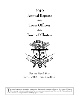2019 Town of Clinton Annual Report