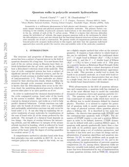 Quantum Walks in Polycyclic Aromatic Hydrocarbons