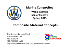 Composite Material Concepts.Pptx