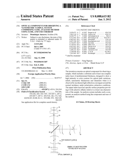 (12) United States Patent (10) Patent No.: US 8,088,615 B2 Ausserre (45) Date of Patent: Jan