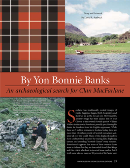 An Archaeological Search for Clan Macfarlane