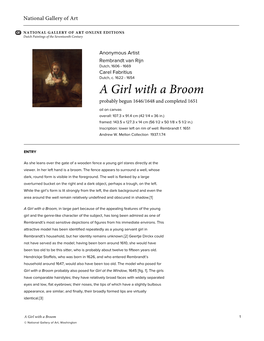 A Girl with a Broom