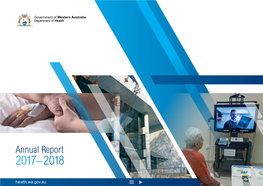 Department of Health Annual Report 2017-2018