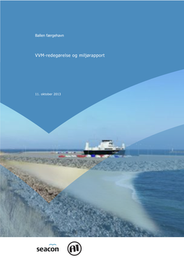 VVM-Redegørelse Og Miljørapport