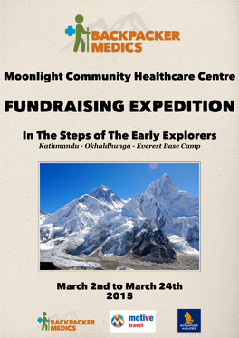 Fundraising Expedition