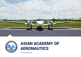 Asian Academy of Aeronautics Contents