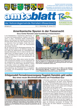 Amerikanische Spuren in Der Fassenacht Docu Center Ramstein Zeigt Ausstellung in Kaiserslautern in Der Pfalzbibliothek in Kaiserslautern (Bismarckstr